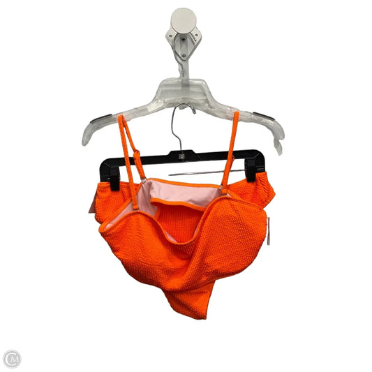 Swimsuit 2pc By Shein In Orange, Size: Xl