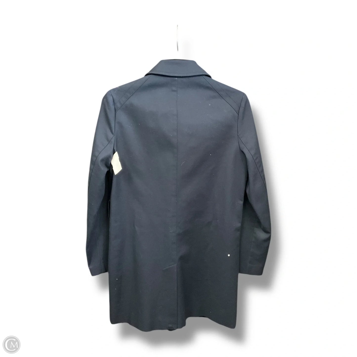 Coat Trench Coat By Michael By Michael Kors In Navy, Size: S