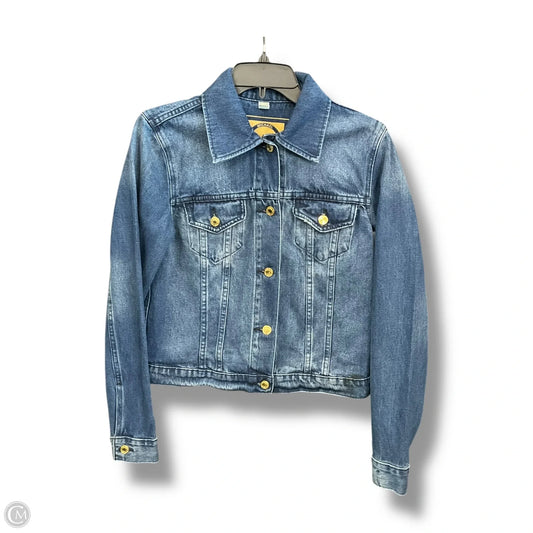 Jacket Denim By Michael By Michael Kors In Blue Denim, Size: S