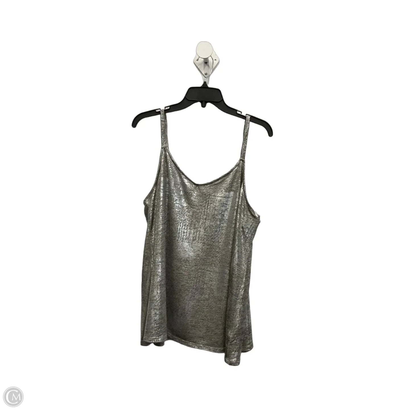 Top Sleeveless By Torrid In Grey, Size: 1x