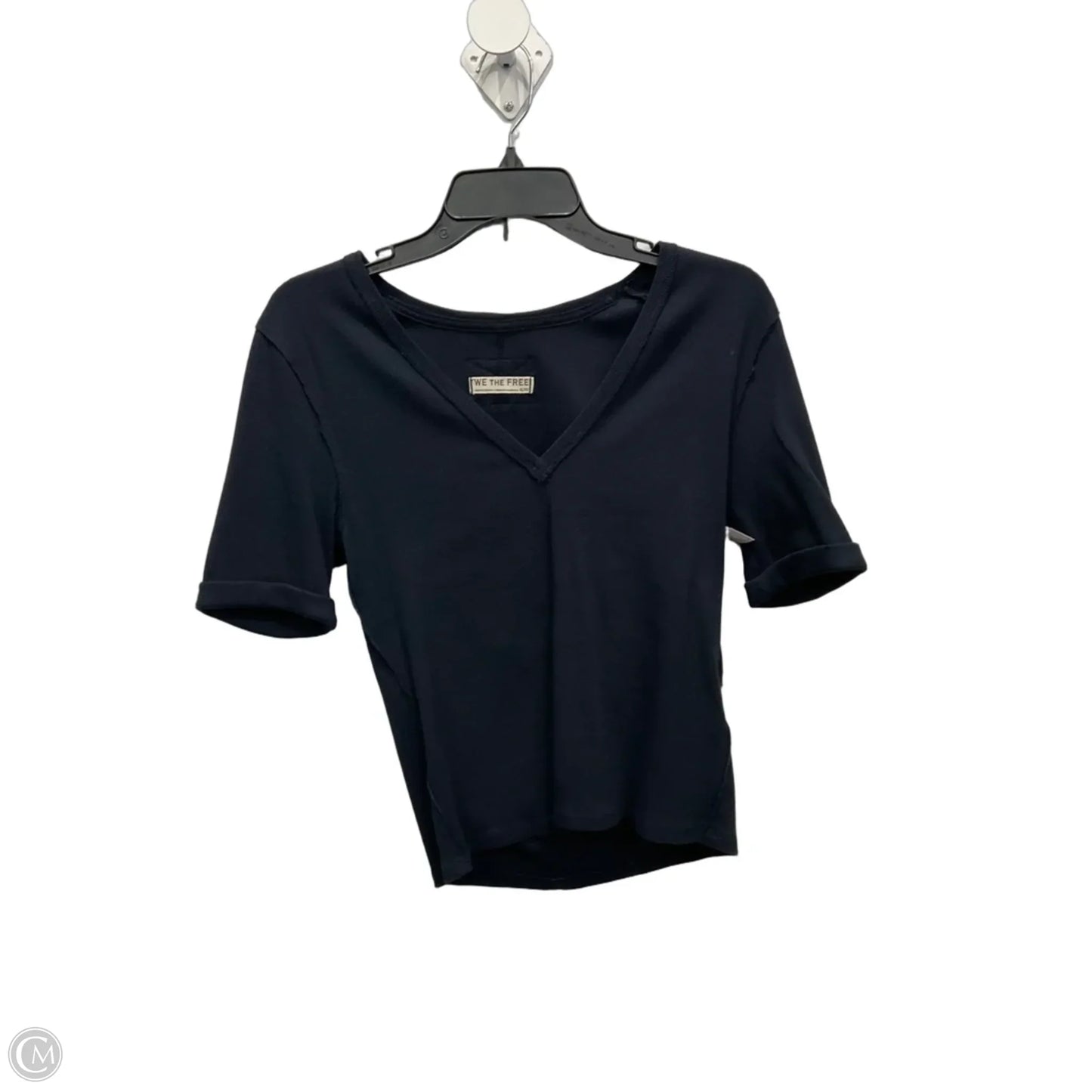 Top Short Sleeve By We The Free In Navy, Size: Xl