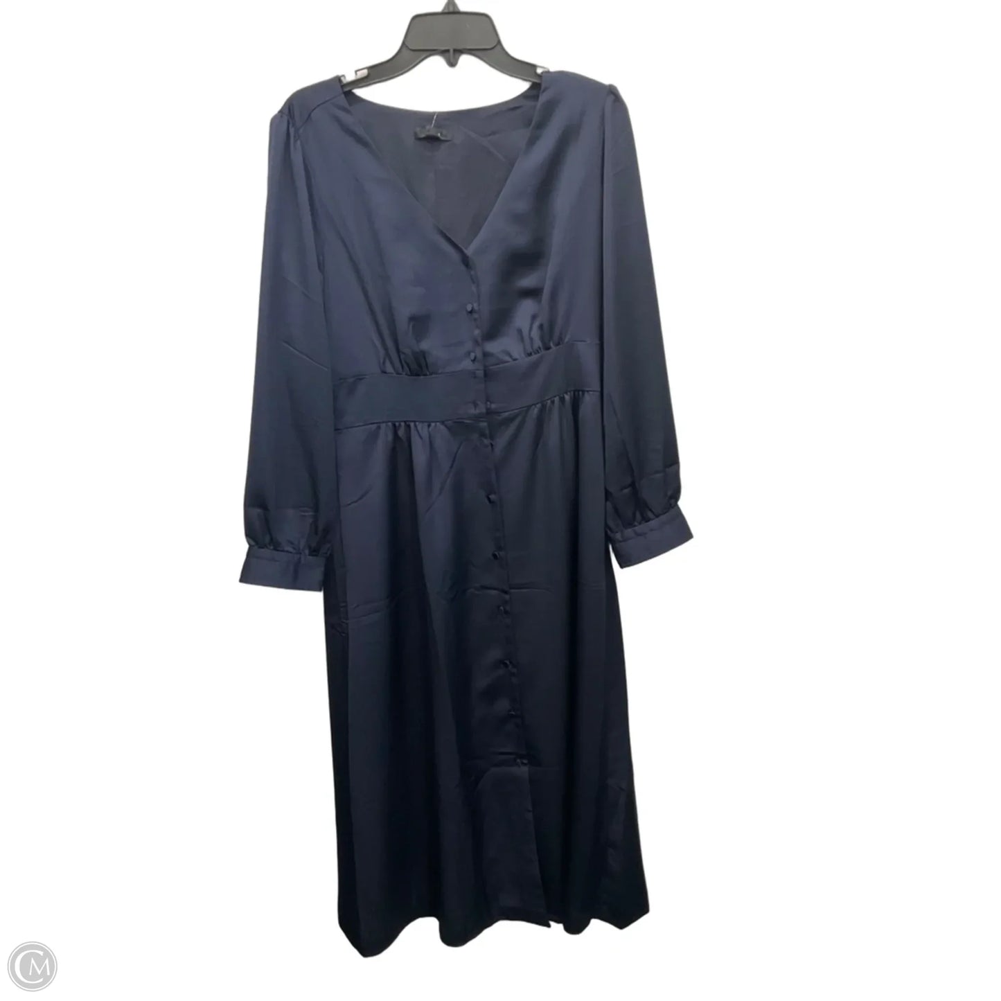 Dress Casual Maxi By J. Crew In Navy, Size: 8