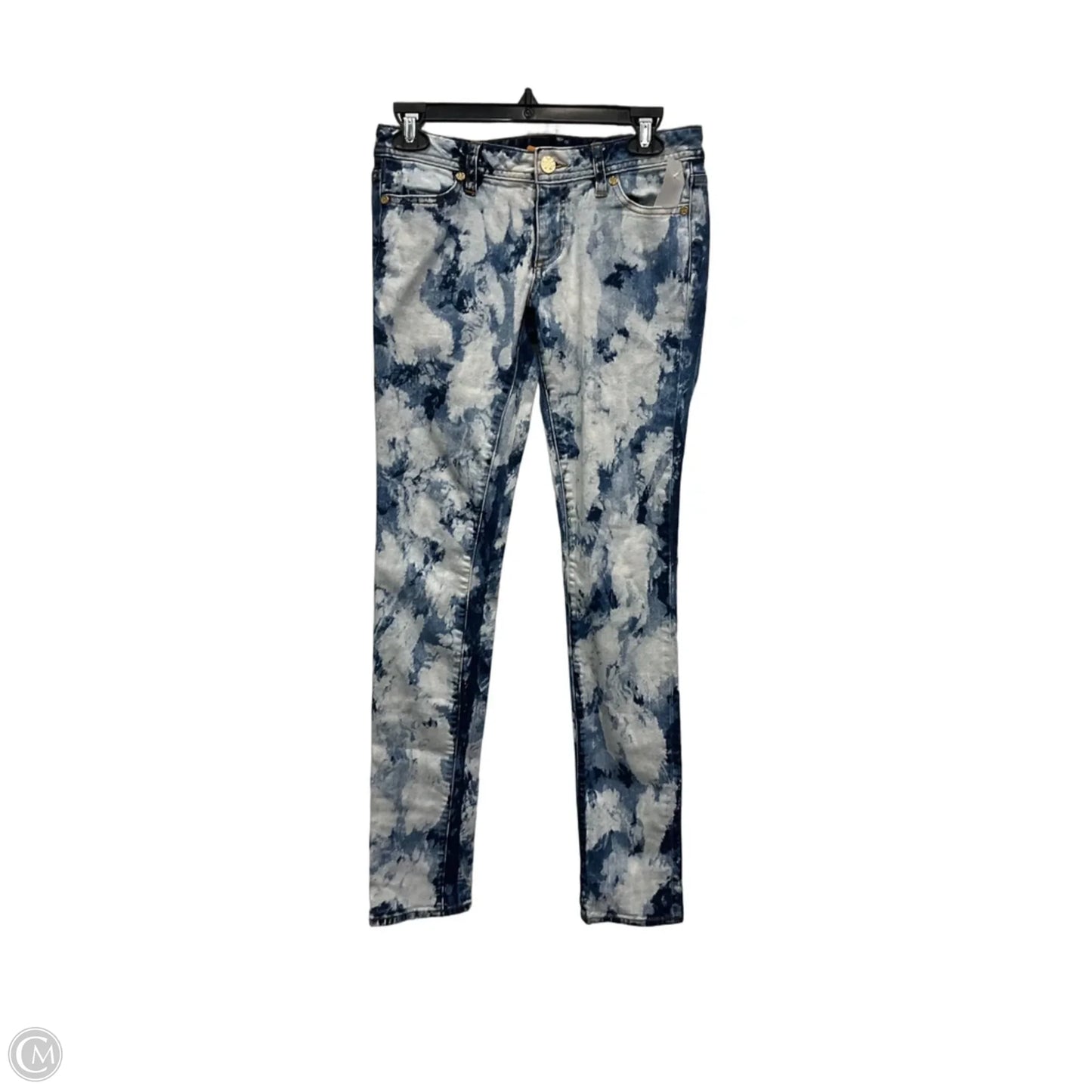 Jeans Designer By Tory Burch In Blue Denim, Size: 4