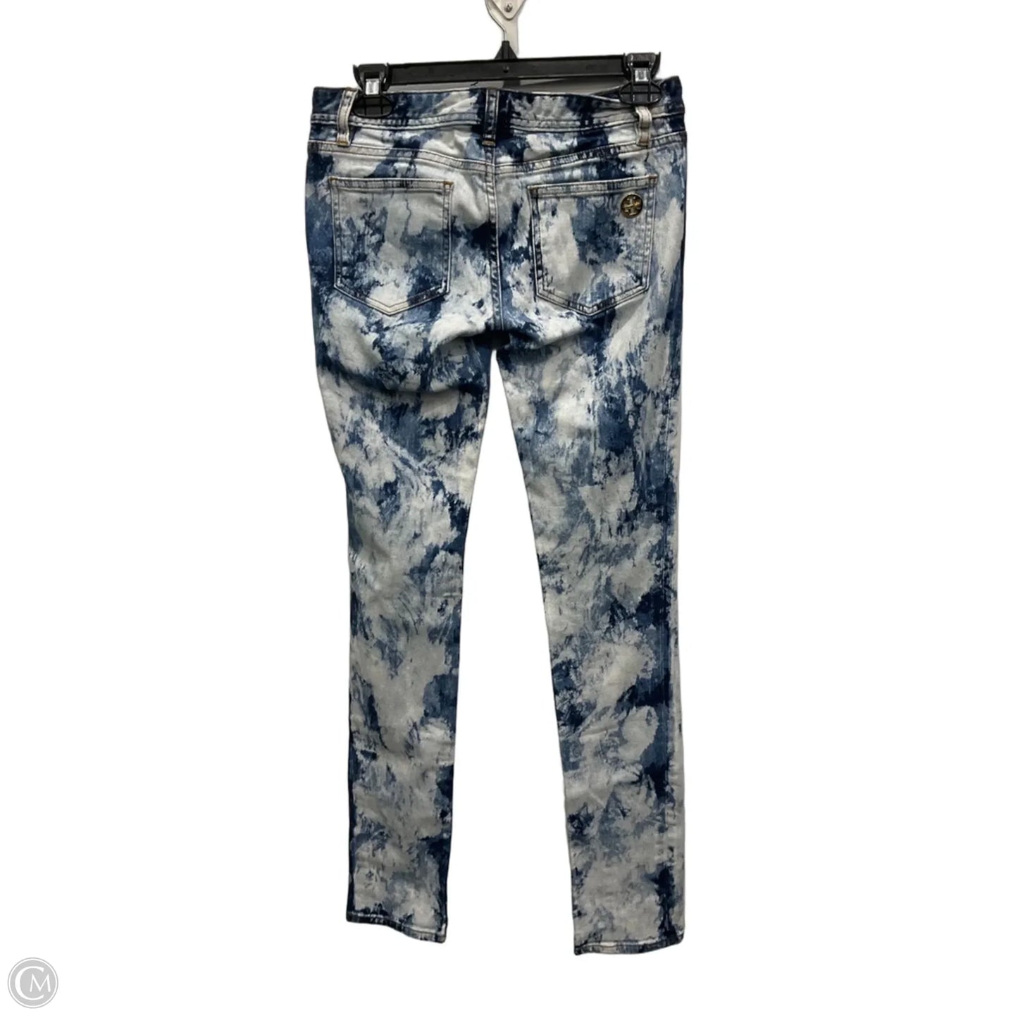 Jeans Designer By Tory Burch In Blue Denim, Size: 4
