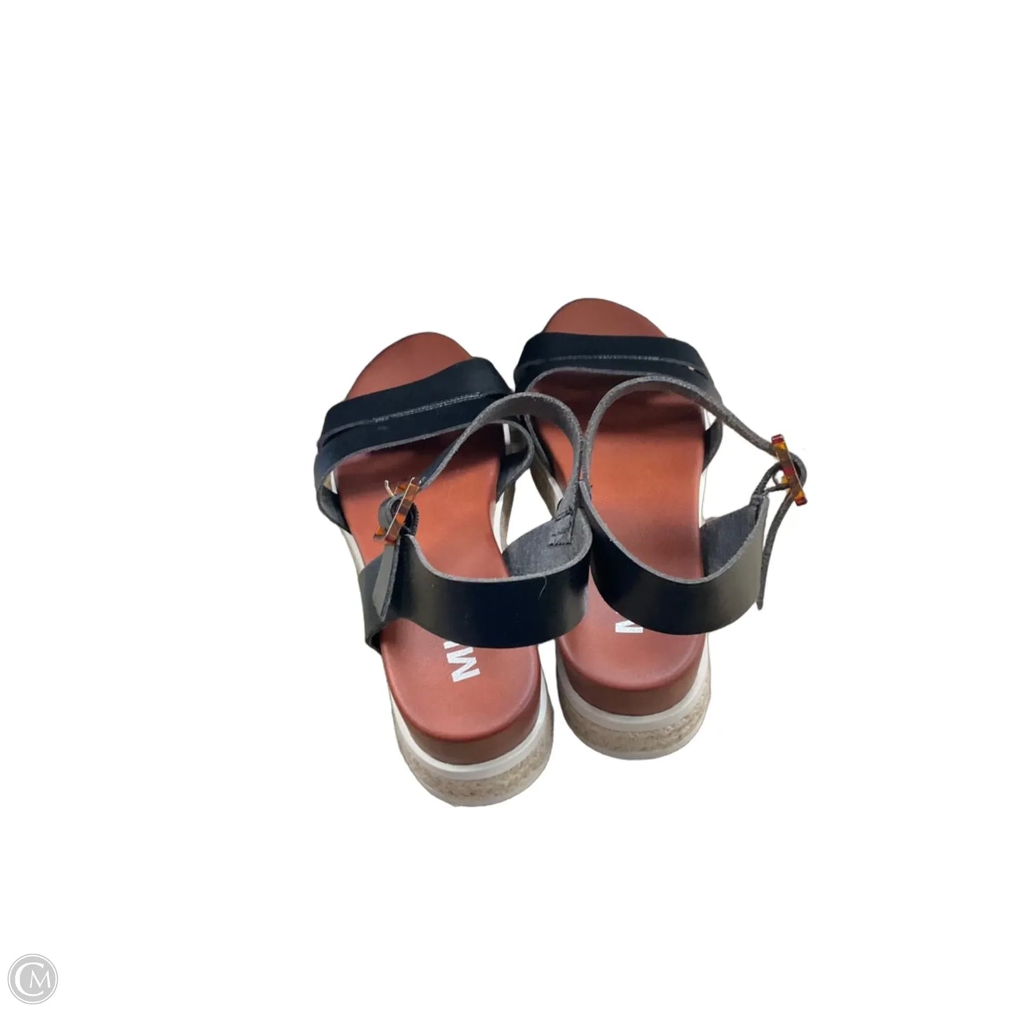 Sandals Heels Block By Mia In Black, Size: 8