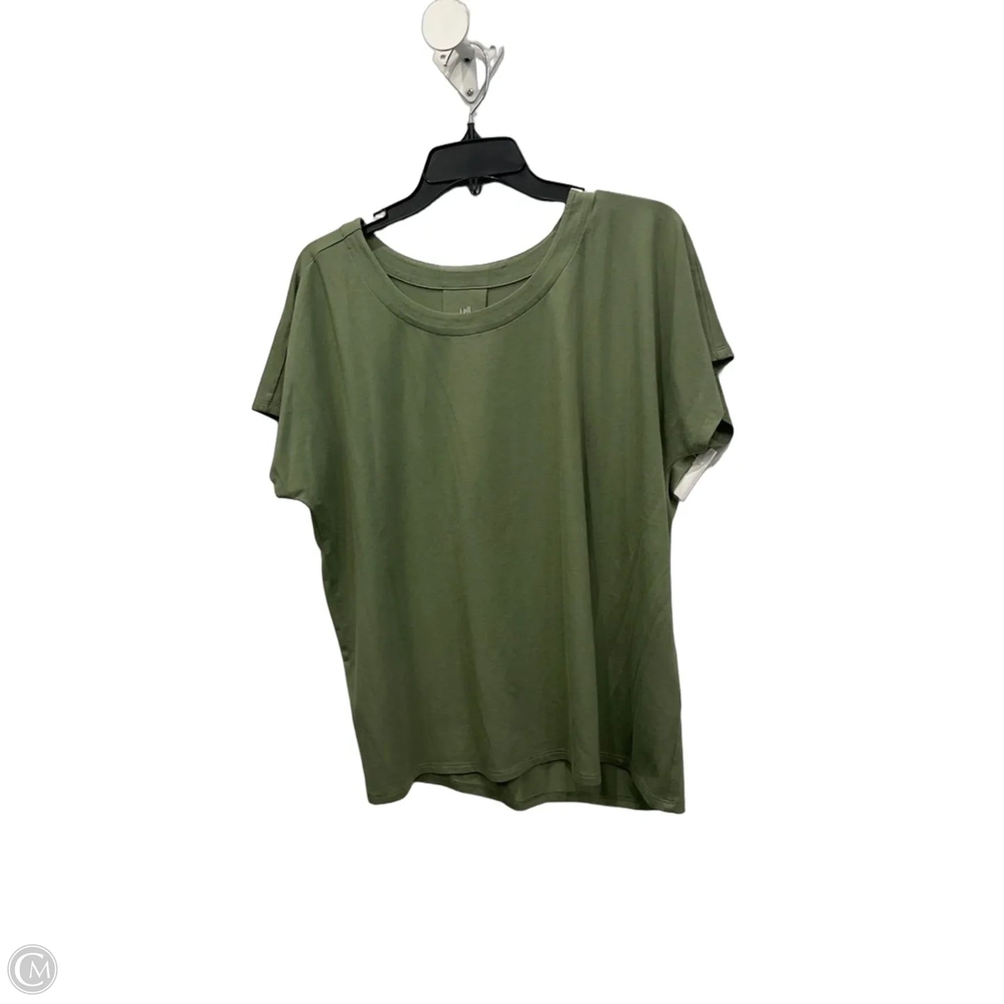 Top Short Sleeve By J. Jill In Green, Size: L