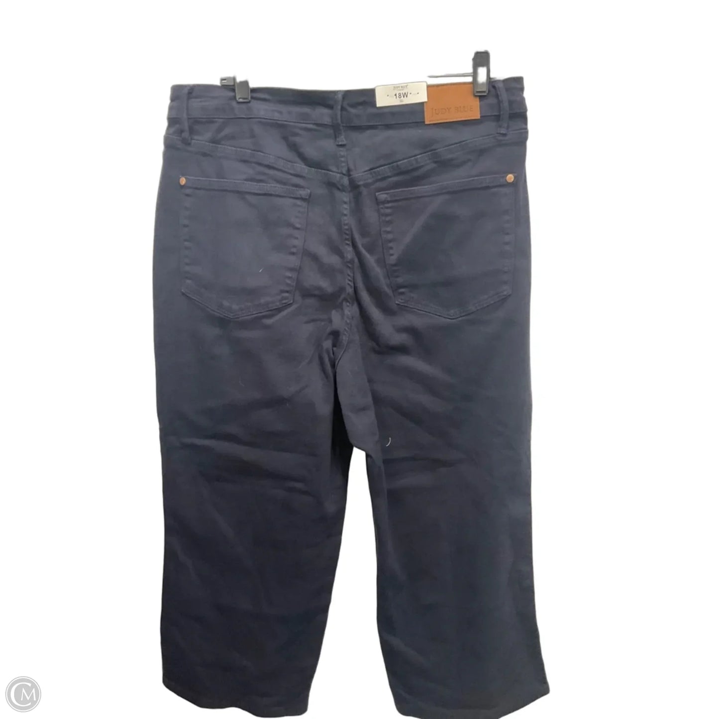 Jeans Flared By Judy Blue In Blue Denim, Size: 18