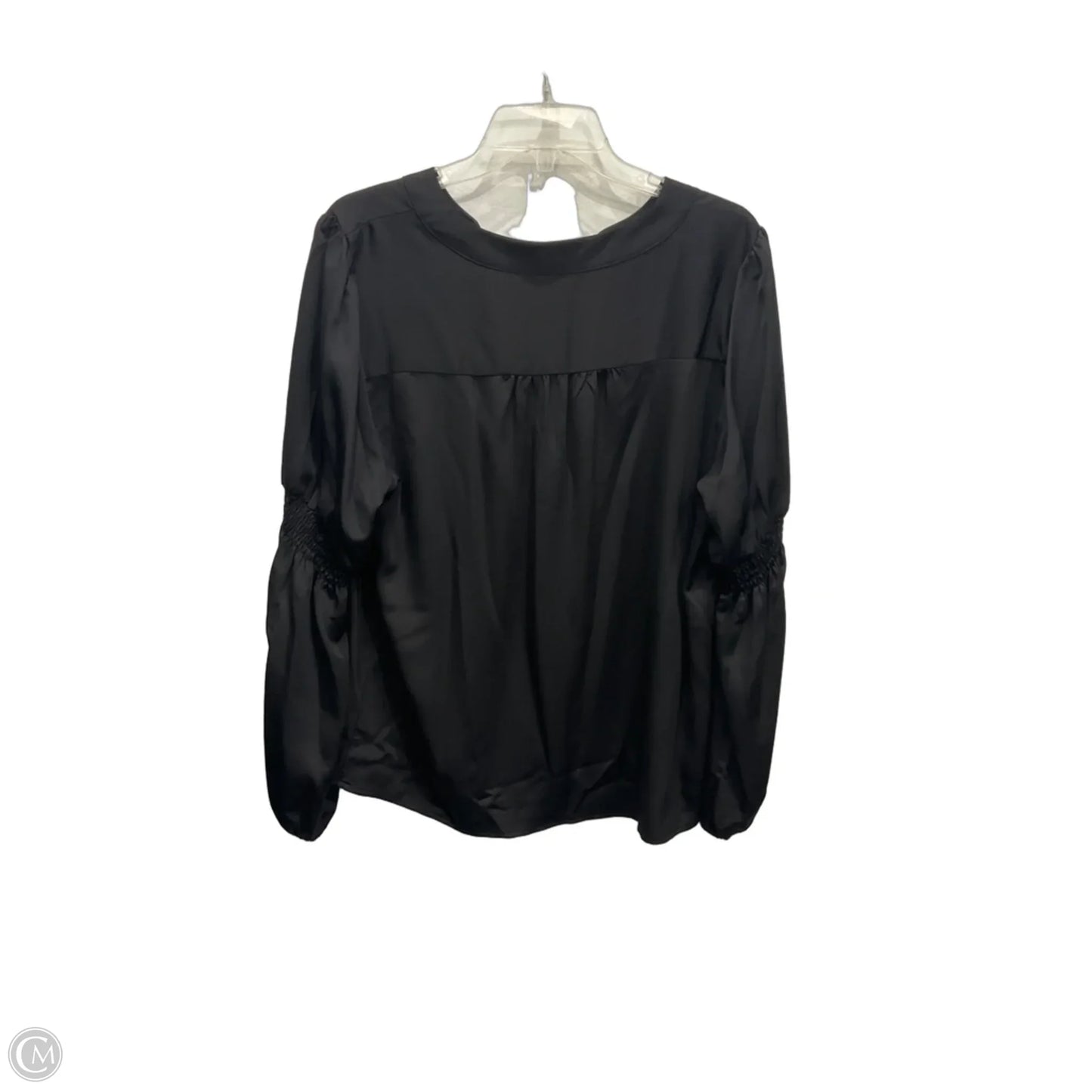 Top Long Sleeve By Nine West In Black, Size: Xl