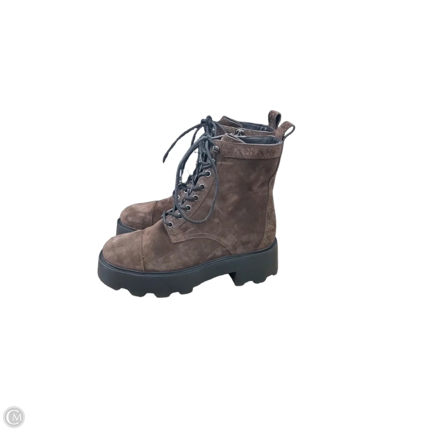 Boots Designer By Tory Burch In Brown, Size: 9
