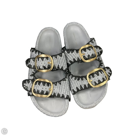 Sandals Flip Flops By Loeffler Randall In Blue, Size: 9.5