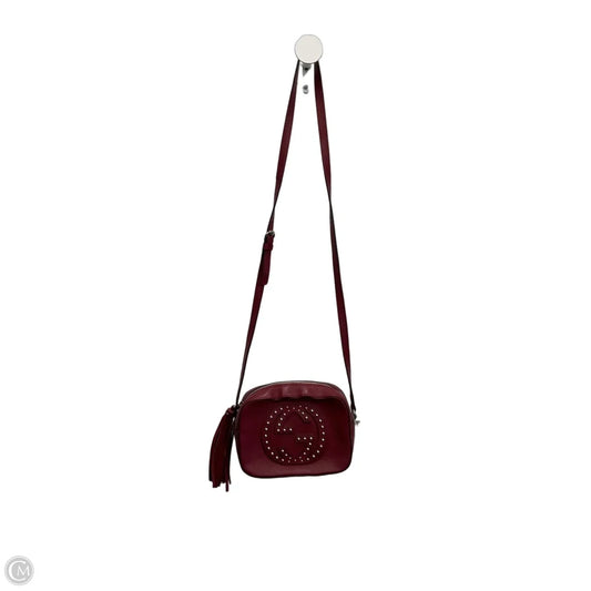 Crossbody Luxury Designer By Gucci, Size: Small