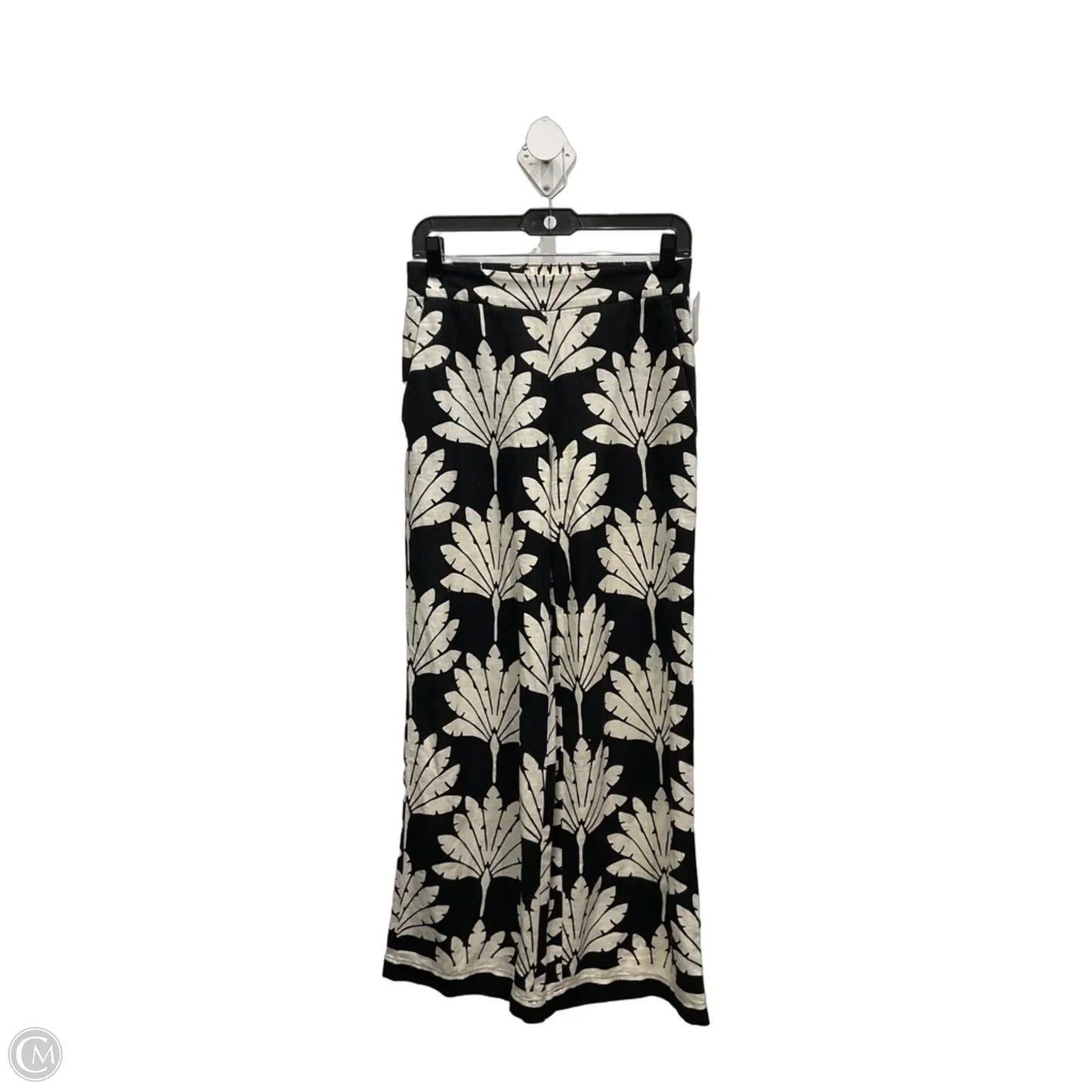 Pants Lounge By Loft In Black & Cream, Size: 2
