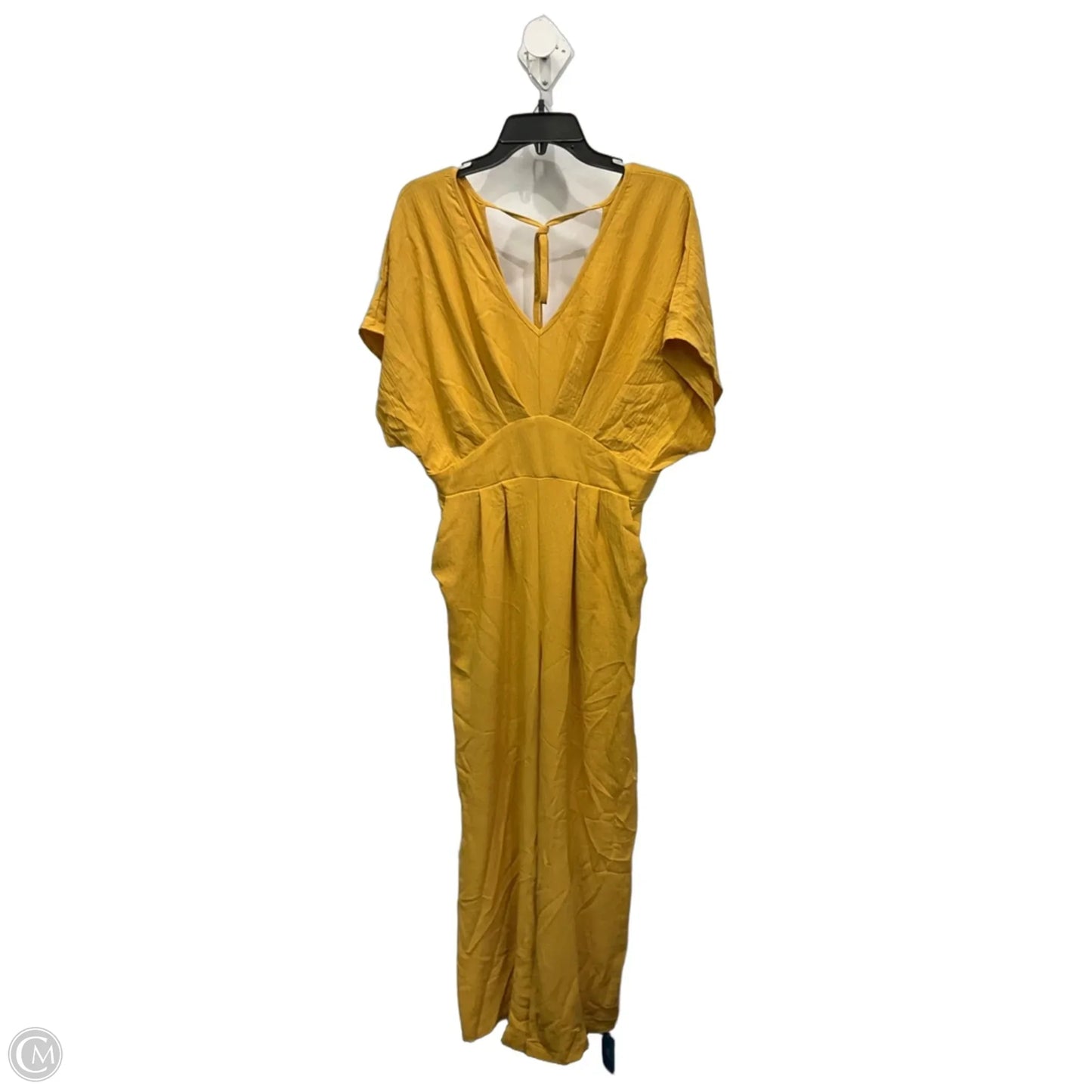 Jumpsuit By Clothes Mentor In Yellow, Size: L