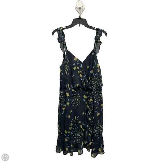Dress Casual Midi By Clothes Mentor In Floral Print, Size: 1x