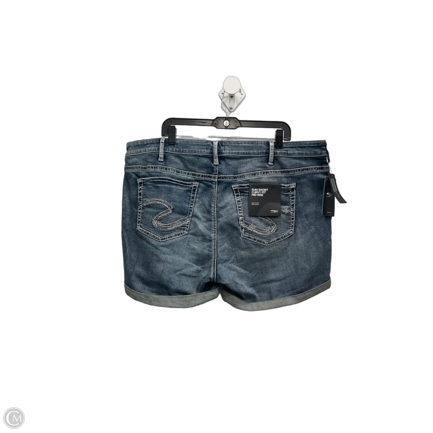 Shorts By Clothes Mentor In Blue Denim, Size: 24