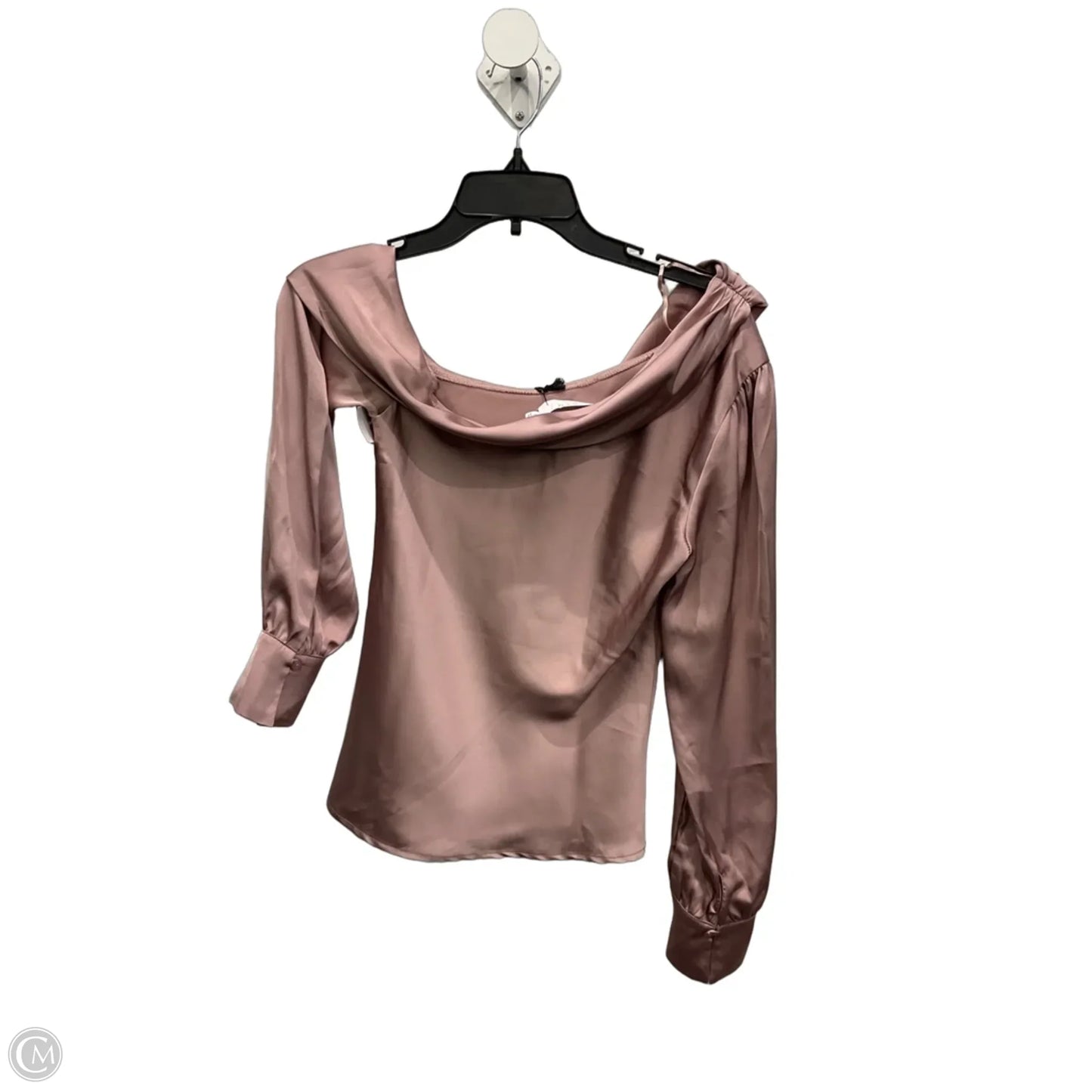 Top Long Sleeve By Astr In Mauve, Size: S