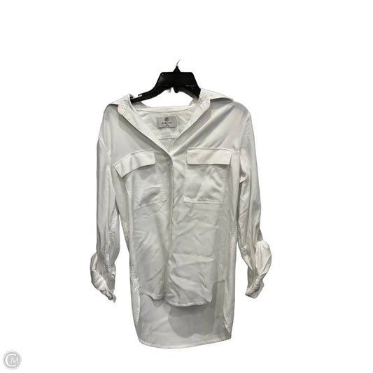Blouse 3/4 Sleeve By Babaton In White, Size: Xxs