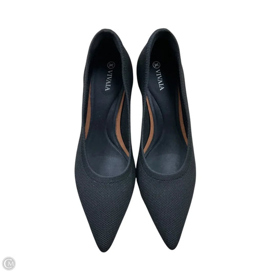Shoes Heels Wedge By Vivaia In Black, Size: 7.5