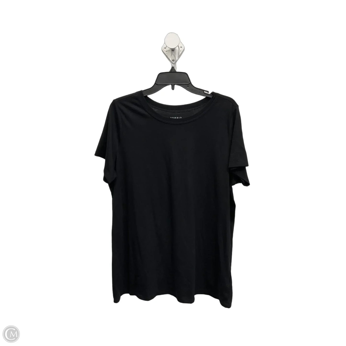 Top Short Sleeve By Torrid In Black, Size: 1x