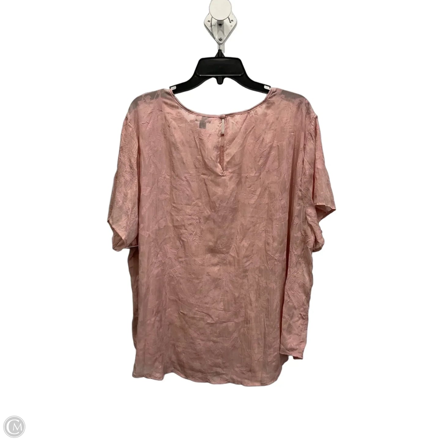 Top Short Sleeve By Torrid In Pink, Size: 2x