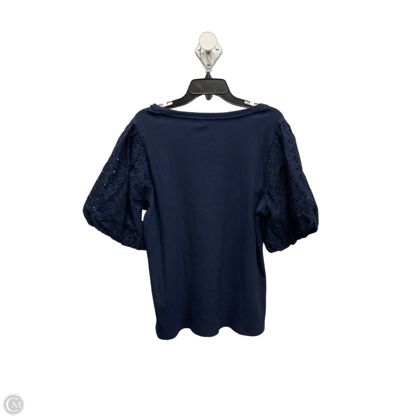 Top Short Sleeve By On 34th In Navy, Size: 2x