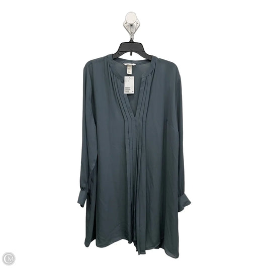Top Long Sleeve By H&m In Grey, Size: Xl