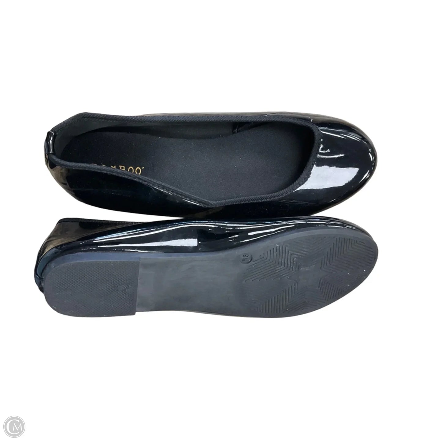 Shoes Flats By Bamboo In Black, Size: 9