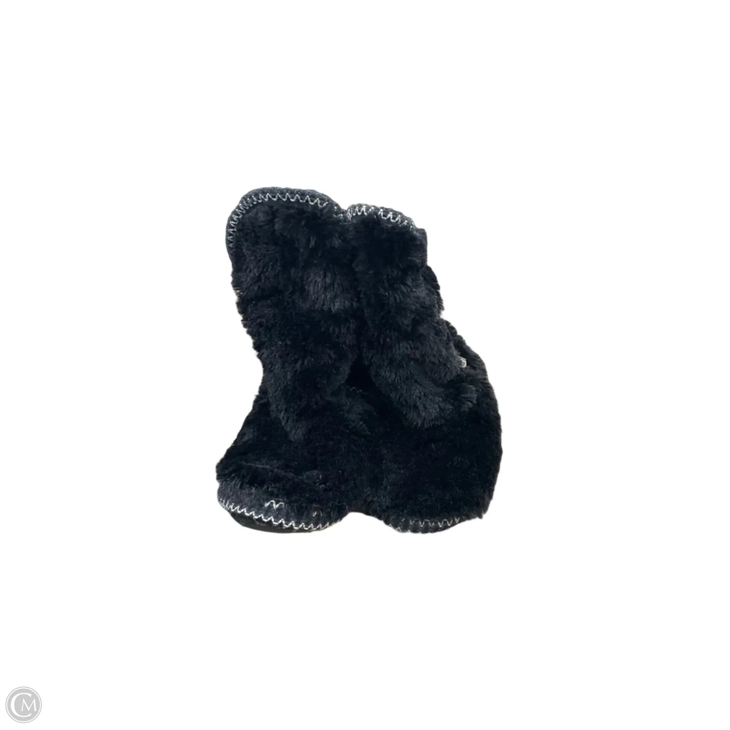Slippers By Clothes Mentor In Black