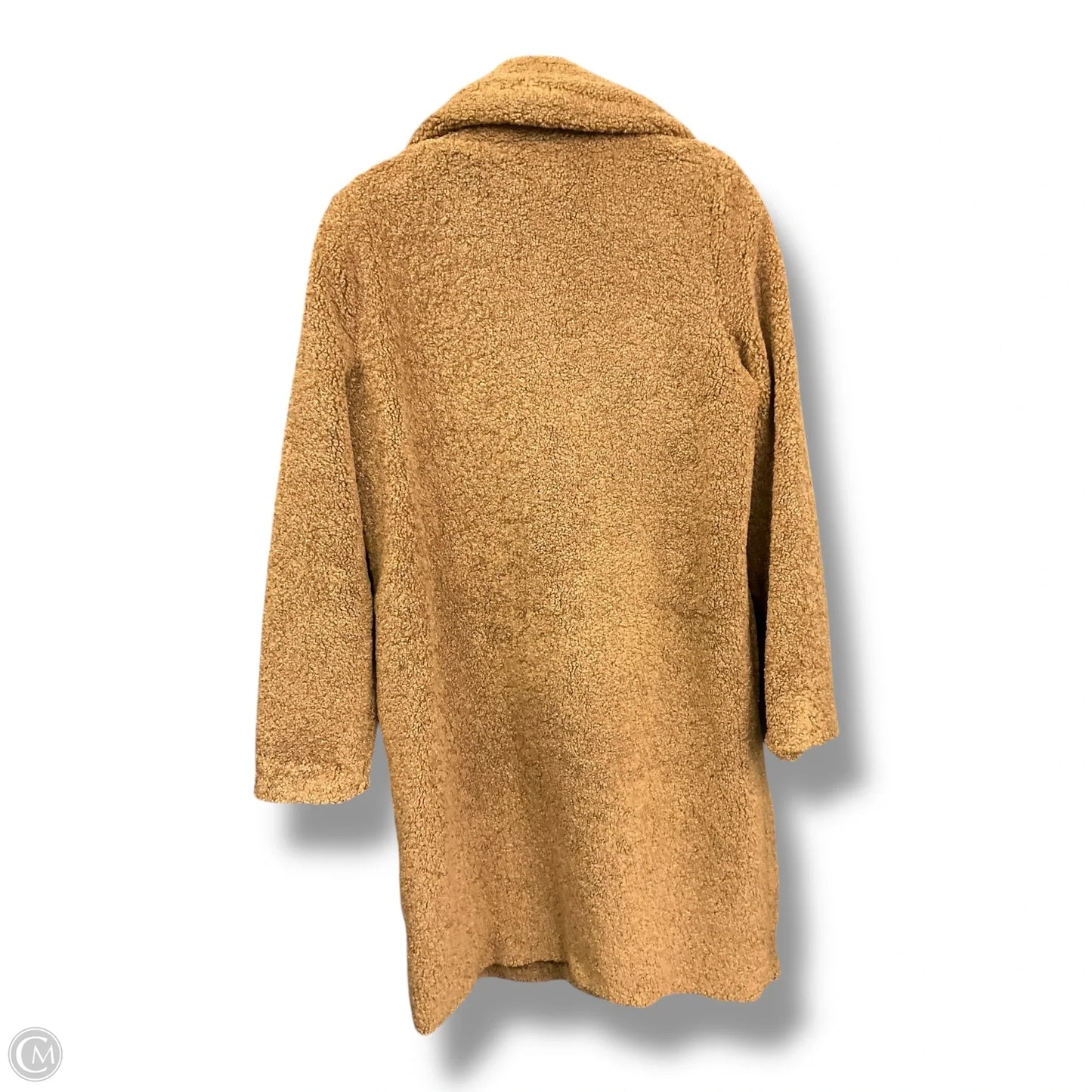Coat Faux Fur & Sherpa By Rachel Zoe In Tan, Size: M