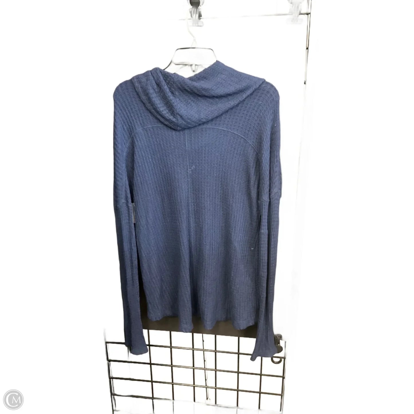 Top Long Sleeve By Lucky Brand In Blue, Size: M