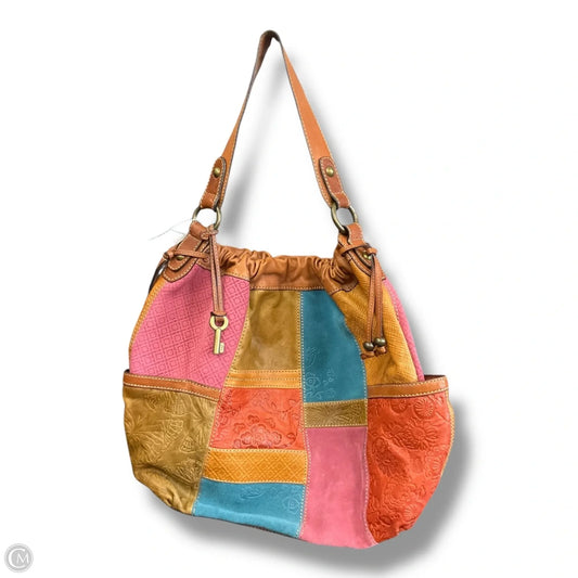 Handbag By Fossil, Size: Large