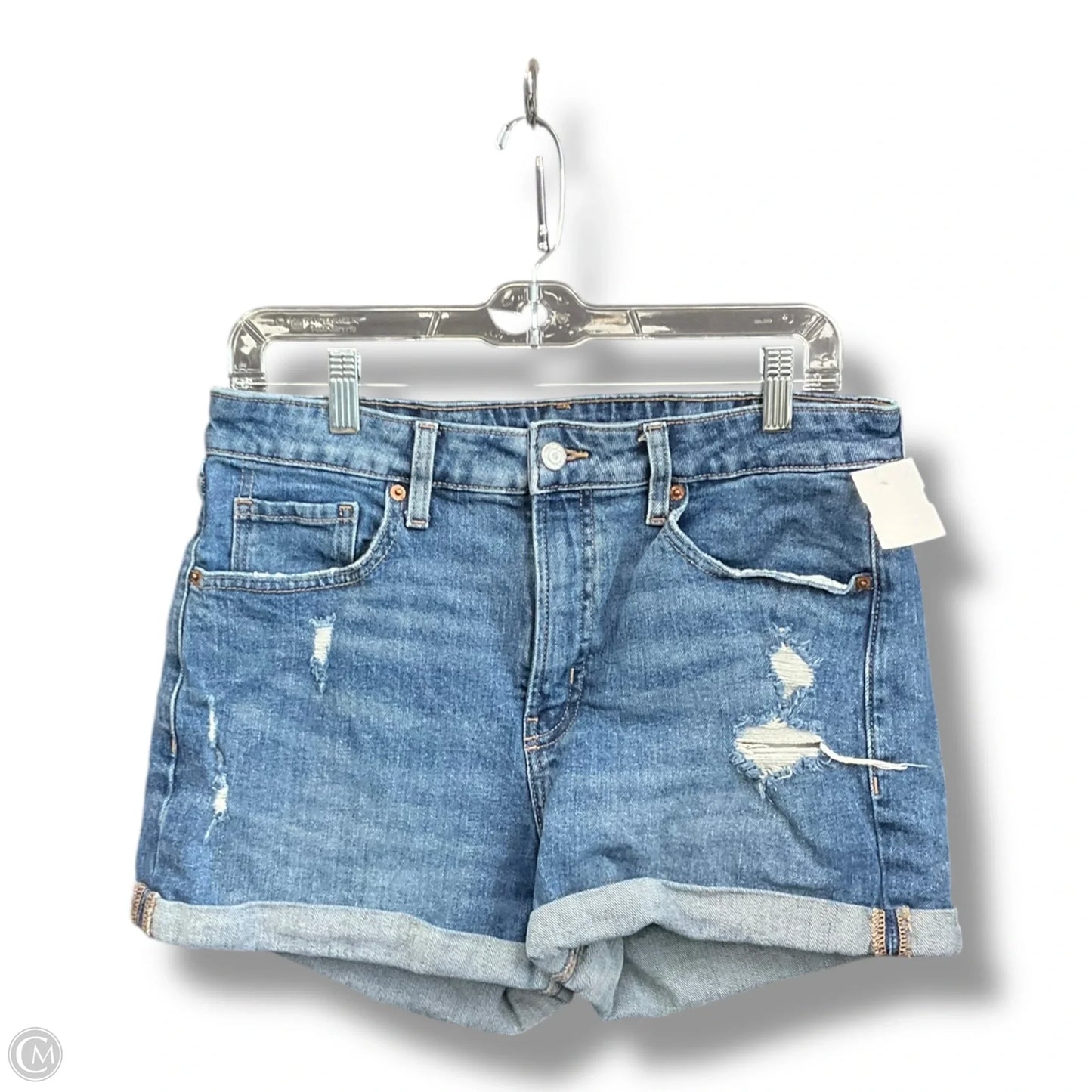 Shorts By Old Navy In Blue Denim, Size: 12