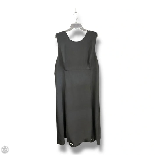Dress Casual Midi By J. Crew In Black, Size: 2x