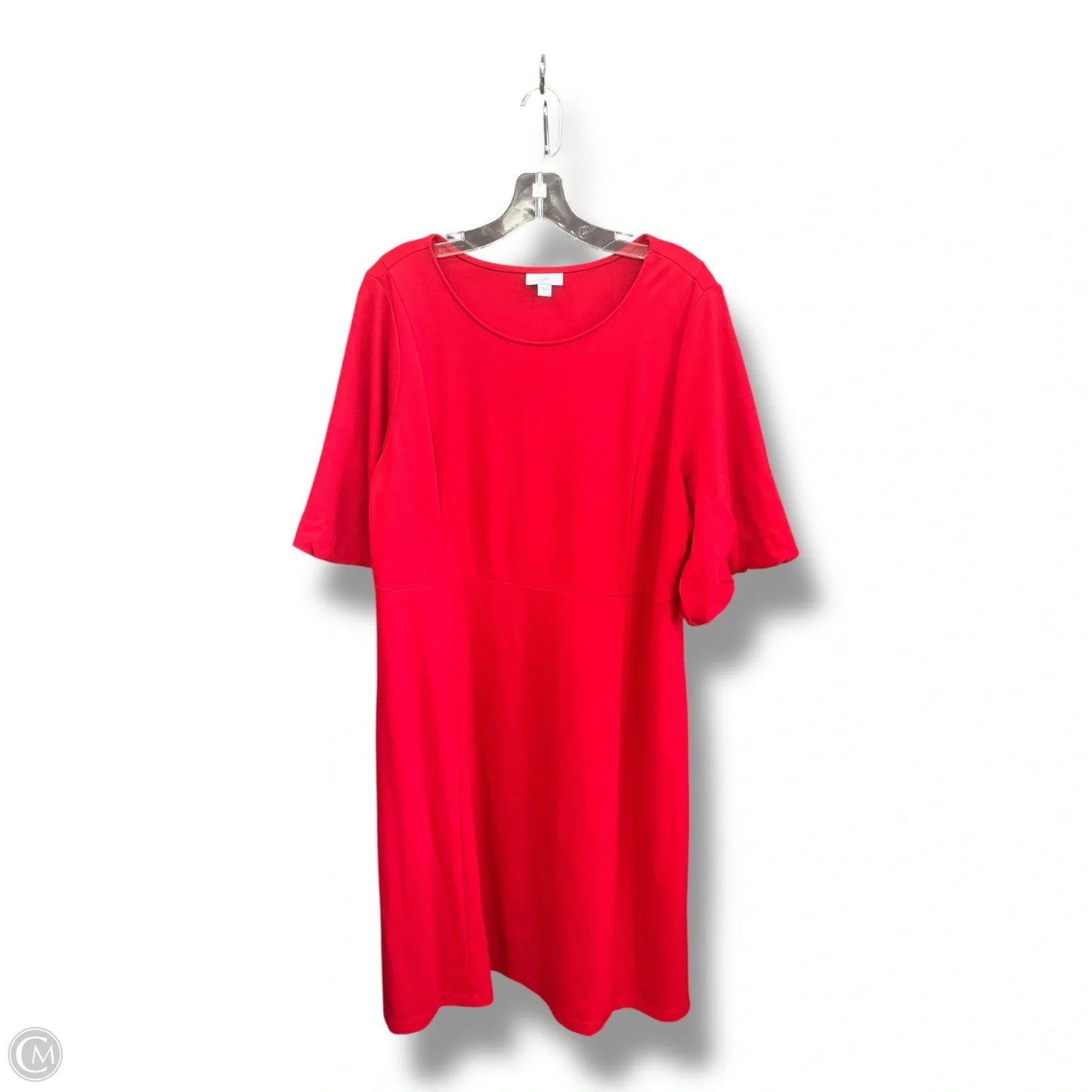 Dress Party Midi By J. Jill In Red, Size: L