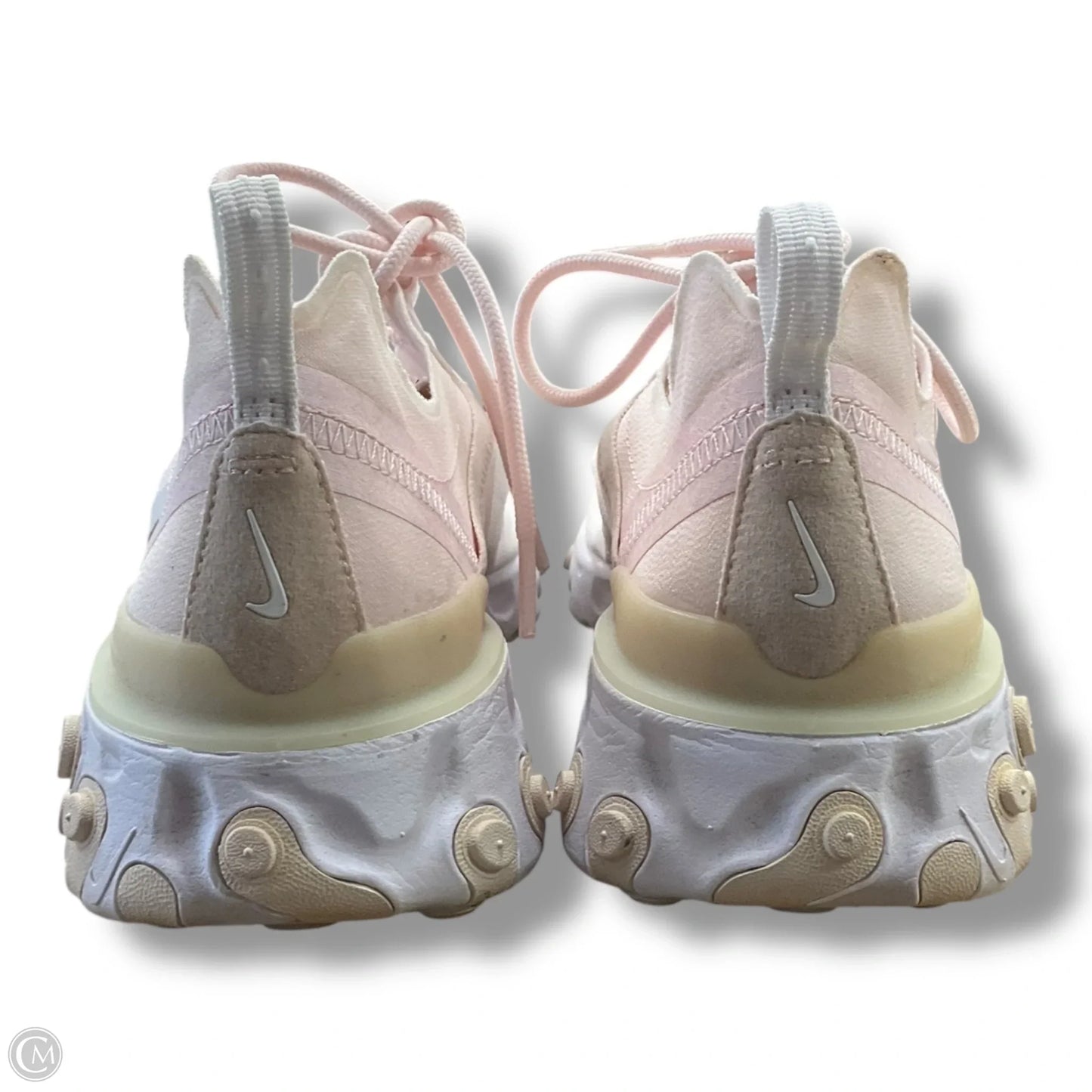 Shoes Athletic By Nike In Pink & White, Size: 9