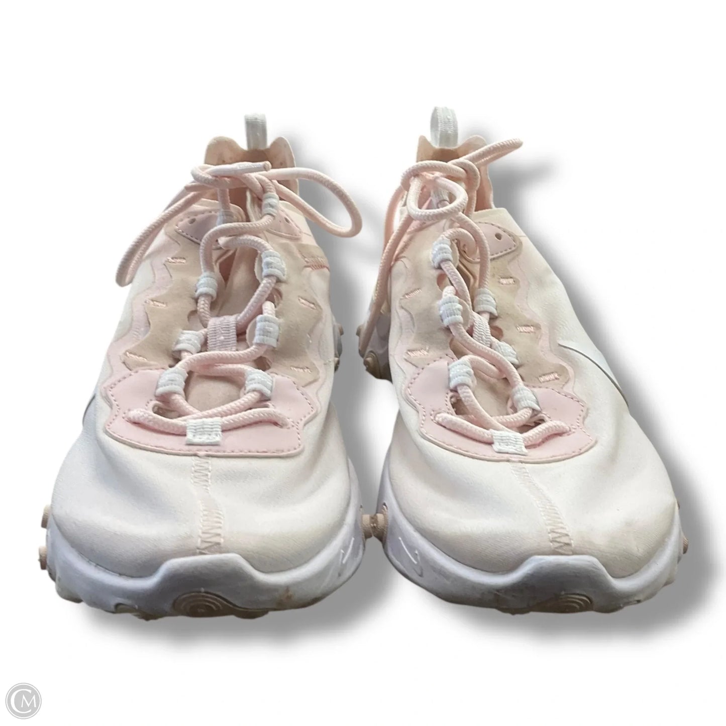 Shoes Athletic By Nike In Pink & White, Size: 9