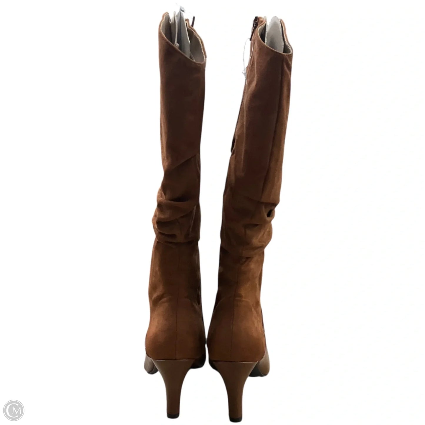 Boots Knee Heels By Life Stride In Brown, Size: 10