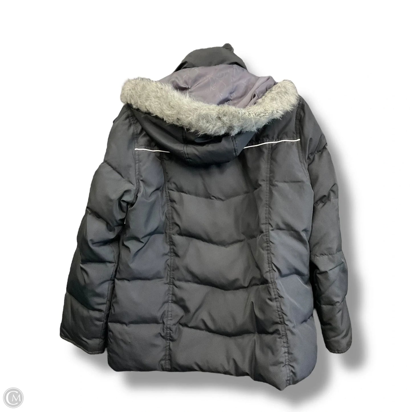 Coat Puffer & Quilted By Clothes Mentor In Black, Size: L