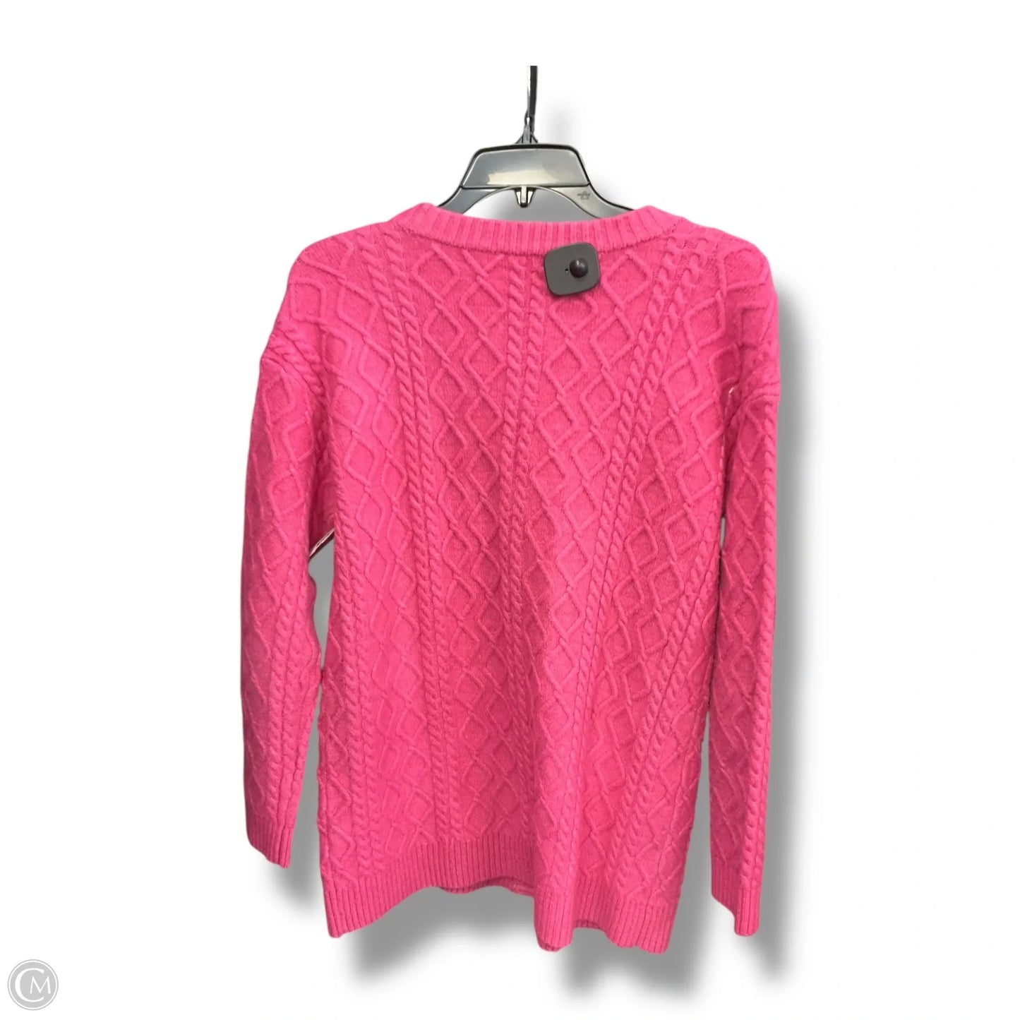 Sweater Cardigan By Talbots In Pink, Size: Mp