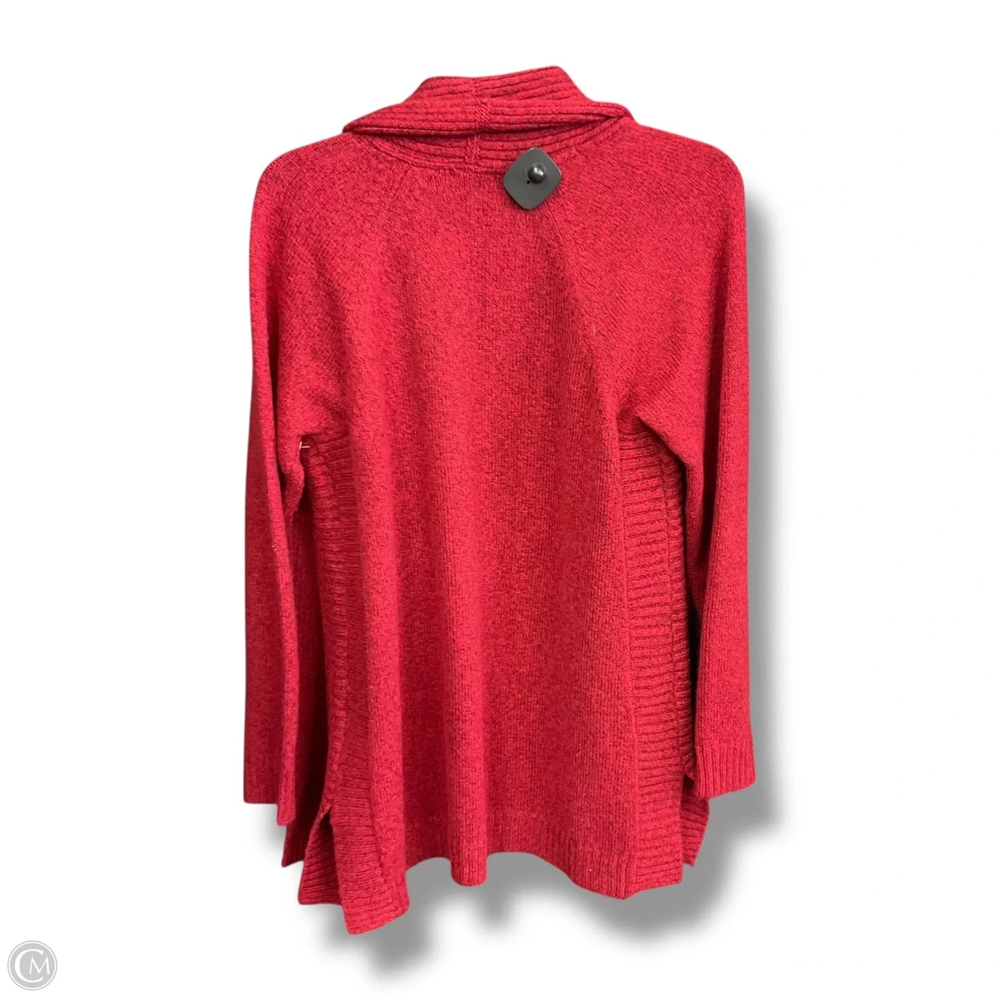 Sweater Cardigan By J. Jill In Red, Size: S