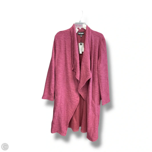 Cardigan By Steve Madden In Red, Size: L