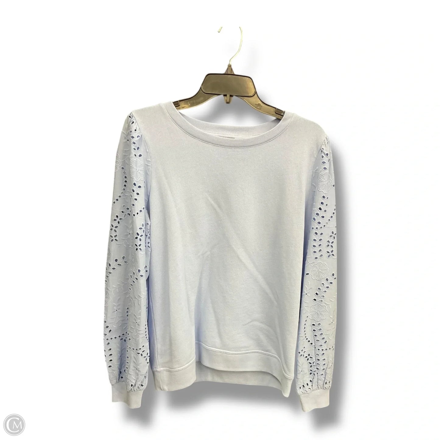 Top Long Sleeve By Talbots In Blue, Size: S