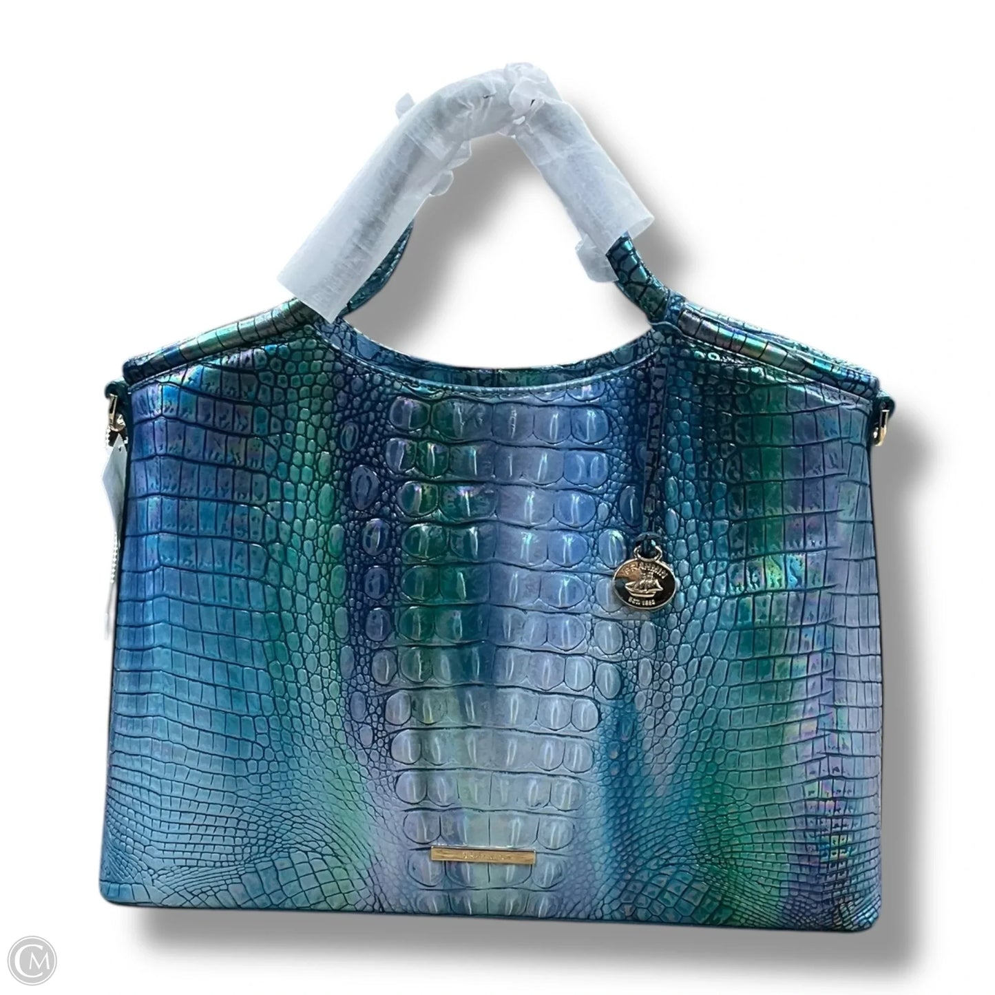 Handbag Designer By Brahmin, Size: Large