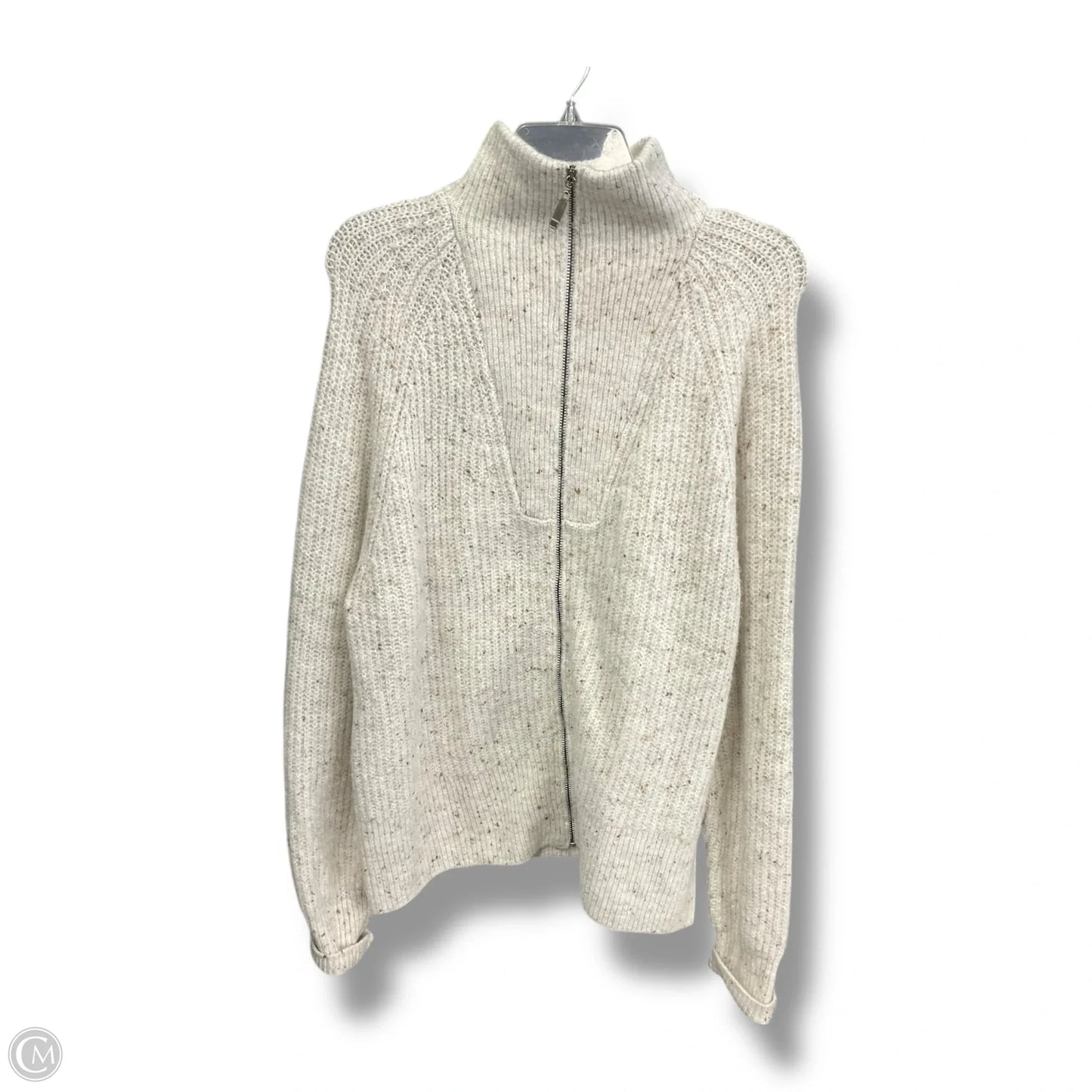 Sweater By Rd Style In Ivory, Size: L