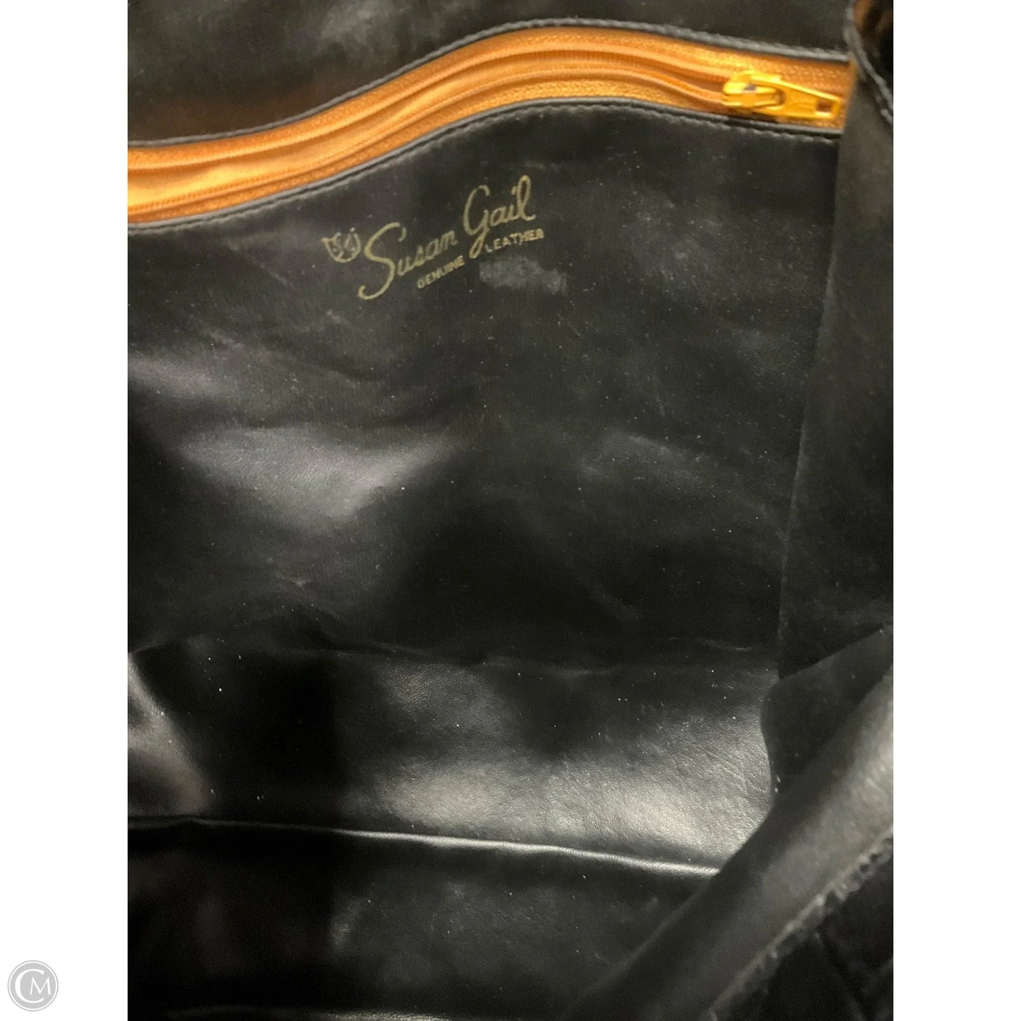 Handbag Leather By Clothes Mentor, Size: Large