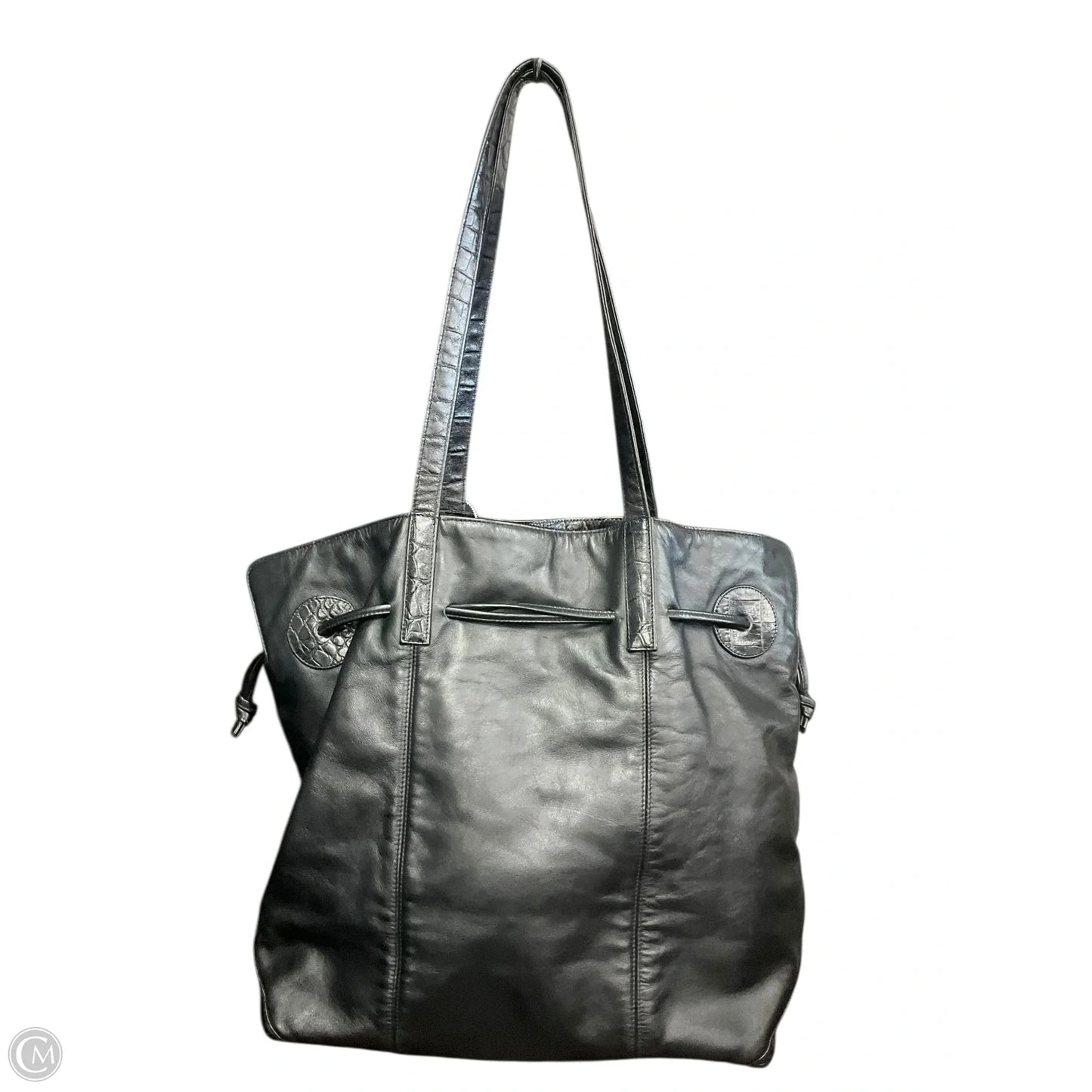 Handbag Leather By Clothes Mentor, Size: Large