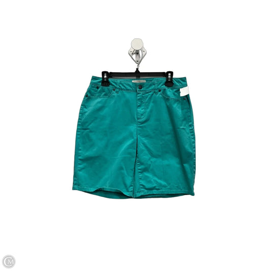 Shorts By Talbots In Teal, Size: 6