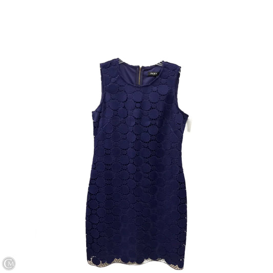 Dress Work By Dkny In Purple, Size: S