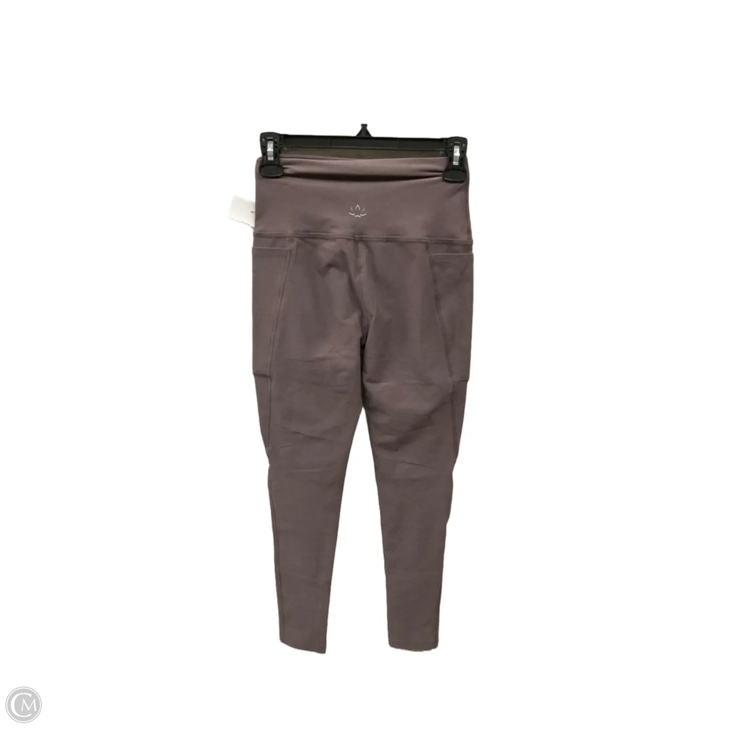 Athletic Leggings By Beyond Yoga In Grey, Size: M