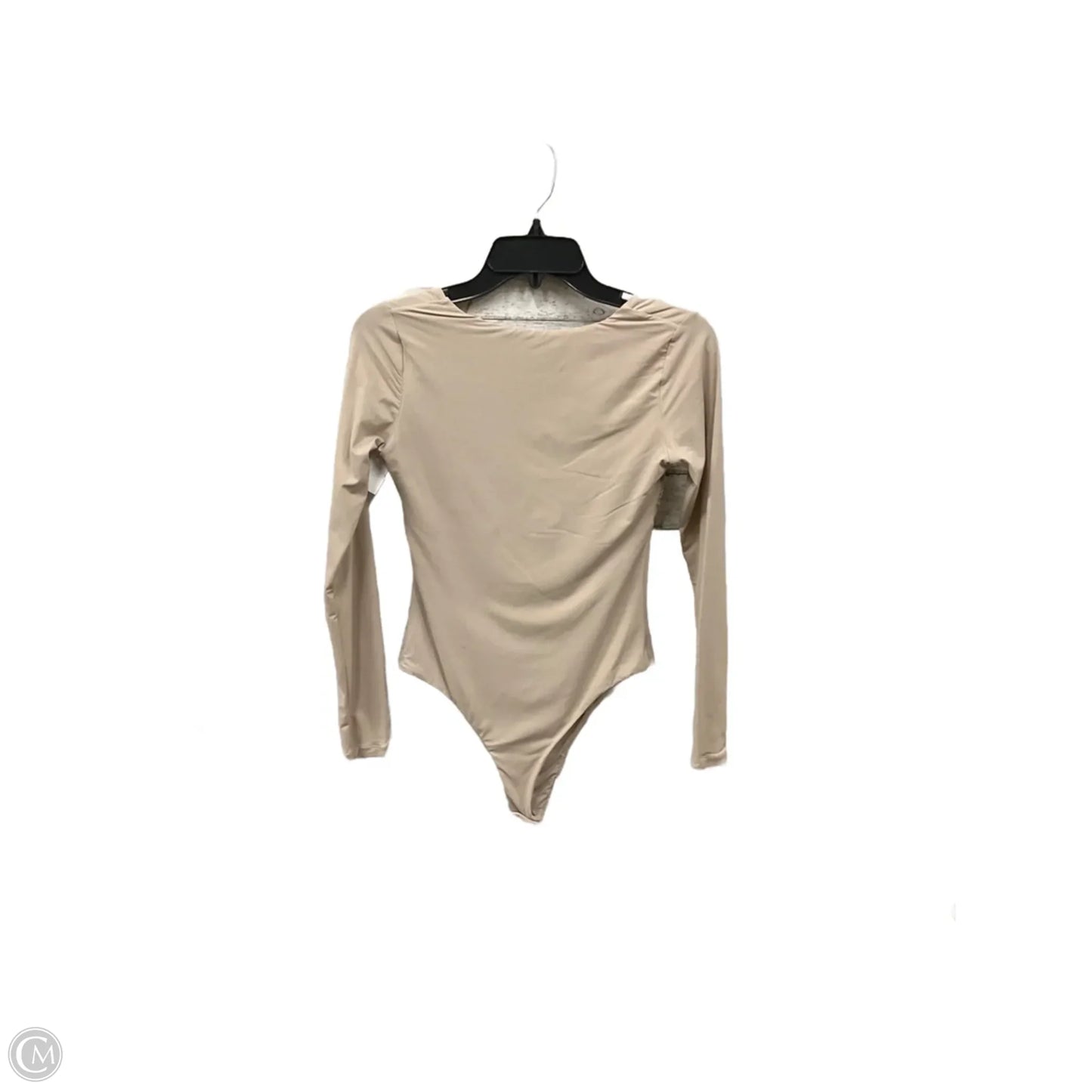 Bodysuit By Clothes Mentor In Beige, Size: M